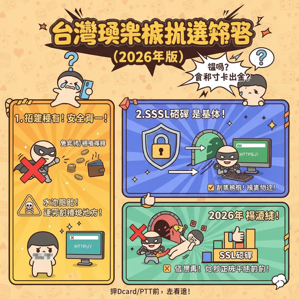 臺灣娛樂城挑選攻略：如何評估博弈平臺的安全性與SSL加密