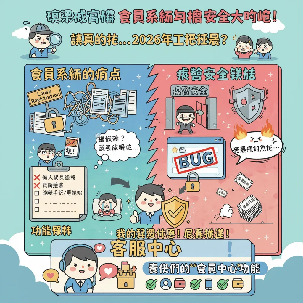 娛樂城官網會員系統與帳號安全實測