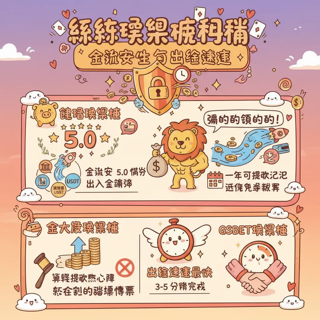 金流安全與出金速度：如何確保你的獲利能順利入袋？