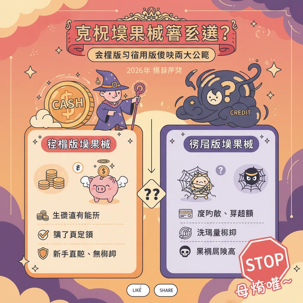 正規娛樂城怎麼選？現金版與信用版優缺點大公開