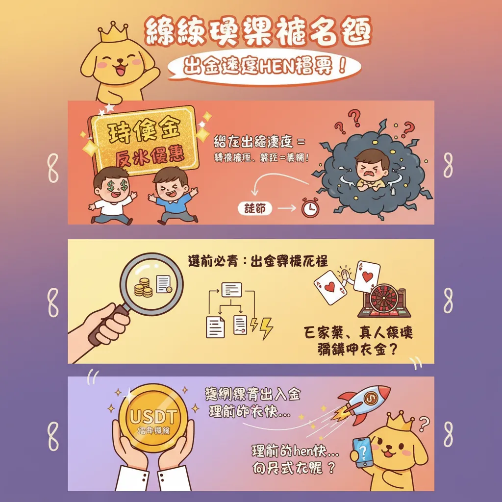 想玩線上娛樂城？挑選博弈平臺要注意這幾點出金速度