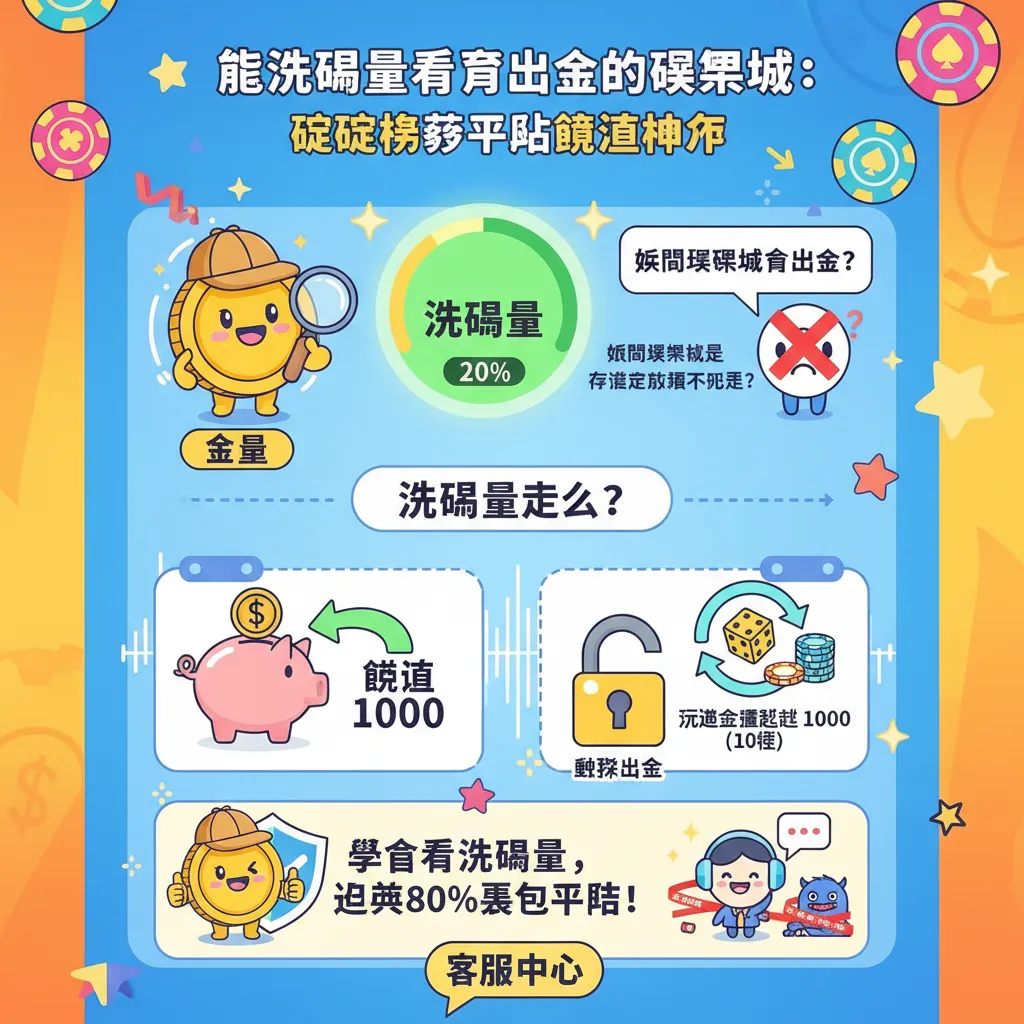 從洗碼量看會出金的娛樂城：破解博弈平臺儲值操作