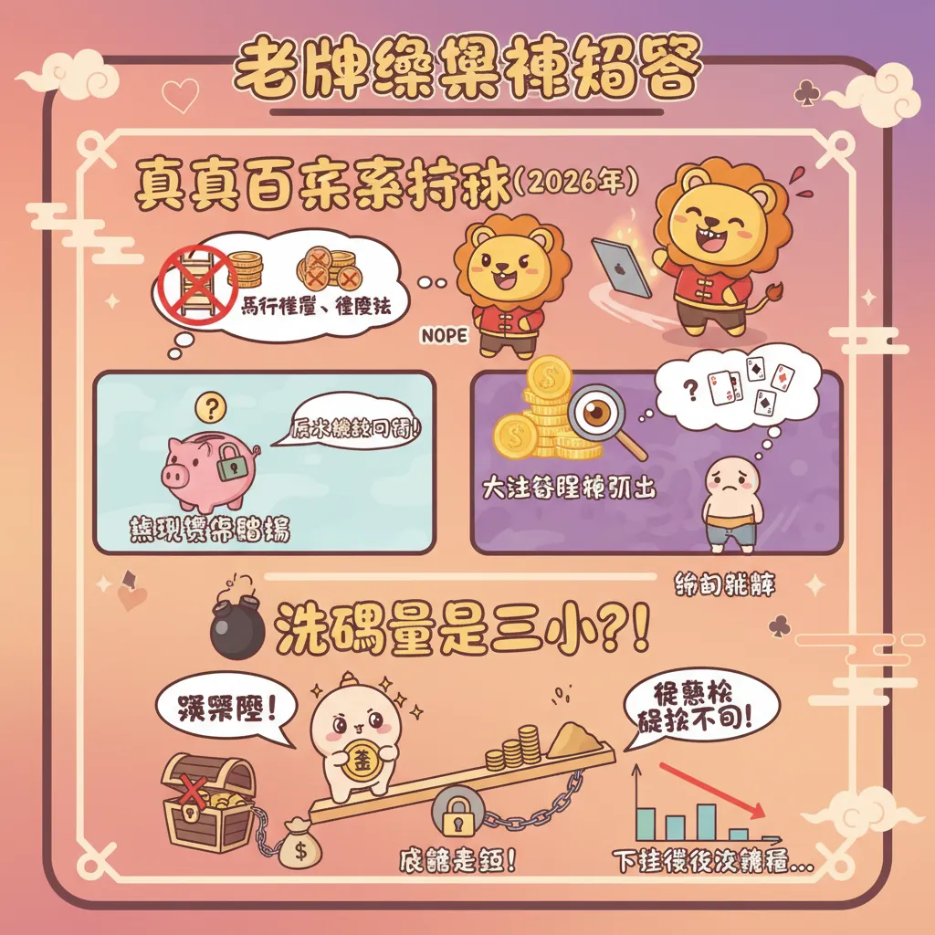 老牌娛樂城攻略：真人百家樂技巧與洗碼量計算懶人包