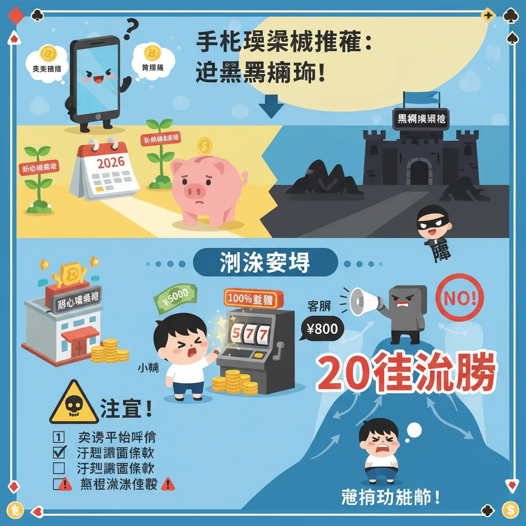 手機玩老虎機賺錢？別讓流水要求跟黑網娛樂城坑了你
