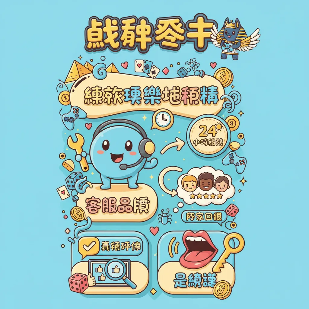 客服品質與玩家口碑：24 小時服務與真實評價是關鍵